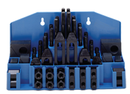 Machinist Clamping Set - #20402PL; 1/2-13 Stud Size; 5/8 T-Slot Size - Sun Tool & Supply