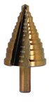 1/2 -1-1/8 -1-3/8 Cobalt Step Drill - Sun Tool & Supply