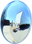 18" Dia. 3/4 Dome Mirror For Outside Corner- Polycarbonate - Sun Tool & Supply