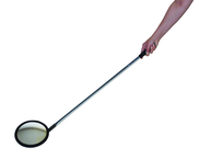 8" Inspection Convex Mirror With Handle - Sun Tool & Supply