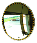 30" Outdoor Convex Mirror Safety Border - Sun Tool & Supply