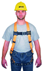 Non-Stretch Harness w/Mating buckle Shoulder Straps; Tongue Buckle Leg Straps & Mating Buckle Chest Strap - Sun Tool & Supply