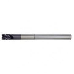 1/2x1/2x5/8x2-1/4x4 4FL Square Carbide End Mill-Weldon Shank-TiAlN - Sun Tool & Supply