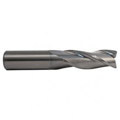 3.5mm TuffCut GP Std. Length 3 FL Center Cutting End Mill ALtima coated - Sun Tool & Supply