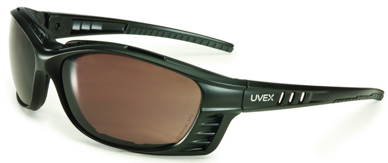 Livewire Matte Black Frame - Gray Lens Safety Glasses - Sun Tool & Supply