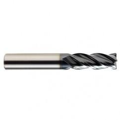 1/4 x 3/4 x 3/4 x 2-1/2 4Fl .060 C/R Carbide End Mill - TiALN - Sun Tool & Supply