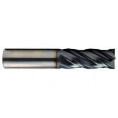 1/4 x 1/4 x 7/16 x 2-1/2 4Fl  Square Carbide End Mill - TiALN - Sun Tool & Supply