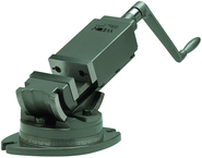 2-Axis Precision Angular Vise 4" Jaw Width, 1-1/2" Jaw Depth - Sun Tool & Supply