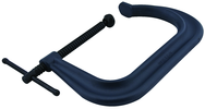 4404, 4400 Series Forged C-Clamp - Extra Deep-Throat, Regular-Duty, 0" - 4" Jaw Opening, 4" Throat Depth - Sun Tool & Supply