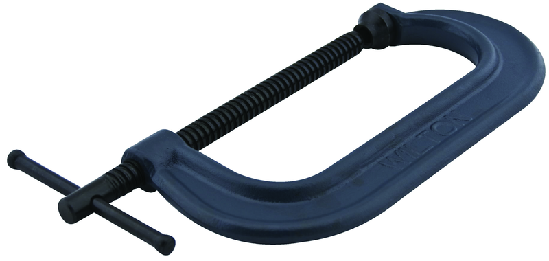 812, 800 Series C-Clamp, 1-1/8" - 12" Jaw Opening, 3-7/8" Throat Depth - Sun Tool & Supply