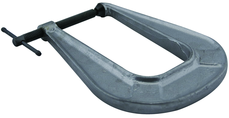 246, Deep-Reach C-Clamp, 0" _ 2-1/2" Jaw Opening, 6-1/4" Throat Depth - Sun Tool & Supply