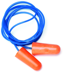 Earplugs NRR 31 dB Rating; 100 pr. Disposable / Corded - Sun Tool & Supply