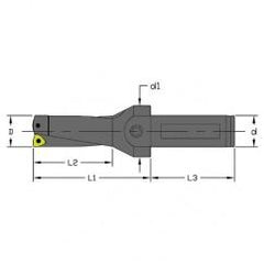 UD-1812-2D-150 2XD Indexable Drill - Sun Tool & Supply