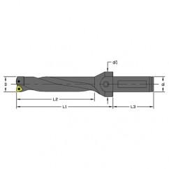 UD-0625-4D-063 - .625" Dia - Indexable Drill - Coolant Thru - Sun Tool & Supply