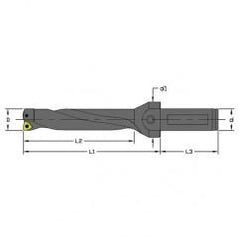 UD-1500-4D-125 - 1.5" Dia - Indexable Drill - Coolant Thru - Sun Tool & Supply