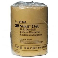 6 - P150 Grit - 236U Disc Roll - Sun Tool & Supply