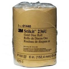 6 - P150 Grit - 236U Disc Roll - Sun Tool & Supply