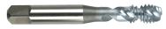 M8 x 1.25 Dia. - D5 - 3 FL - Powder Metal-CrN-Modified Bottom Spiral FL Tap - Sun Tool & Supply