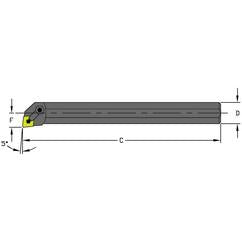 A32V MCLNL4 Steel Boring Bar w/Coolant - Sun Tool & Supply