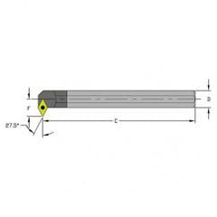 E12S SDNCR3 Solid Carbide Boring Bar w/Coolant - Sun Tool & Supply