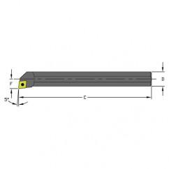 A24U SCLCL4 1-1/2" SH Indexable Coolant-Thru Boring Bar - Sun Tool & Supply