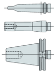 3/4 Dia. x 7/8-20 Thread Tapping Attachment Shank - Sun Tool & Supply