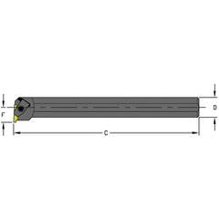 S10Q NEL2 Steel Boring Bar - Sun Tool & Supply