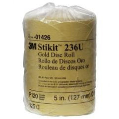 5 - P120 Grit - 236U Disc Roll - Sun Tool & Supply